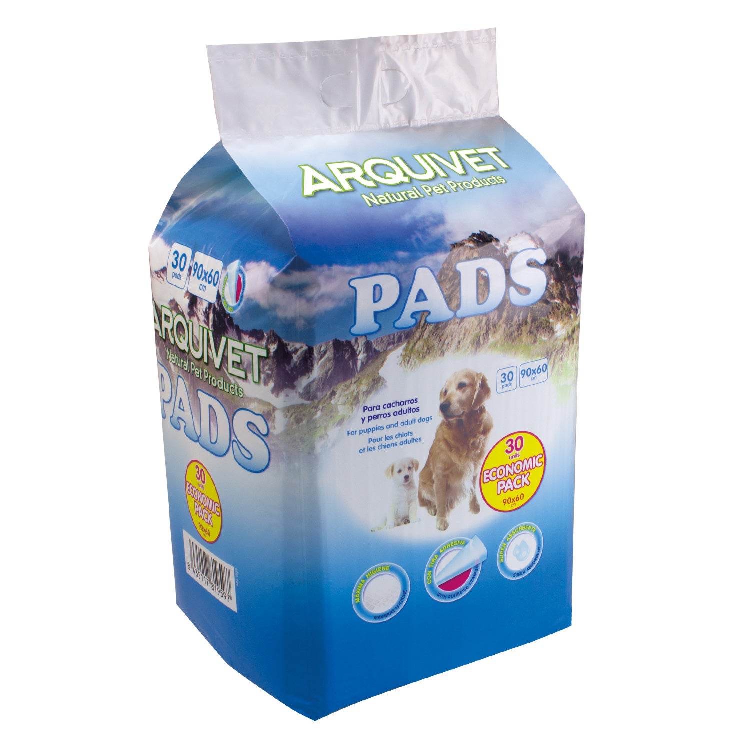 Pads - Empapadores higiƩnicos (30 uds.) - Imagen 2
